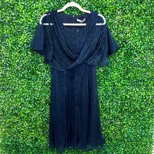 Danny and Nicoles Dress Navy Formal size 4
